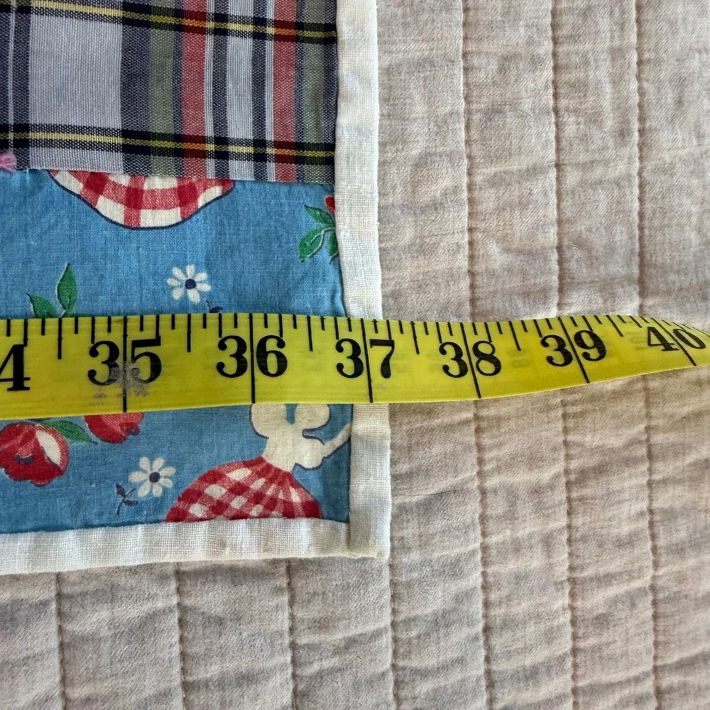 Handmade vintage patchwork